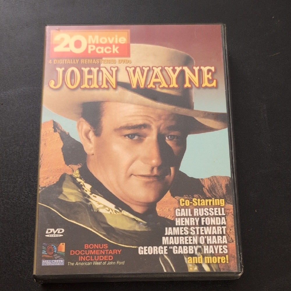 John Wayne 20 Movie Pack DVDS